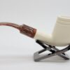 MBSD Meerschaum Bent Billiard Block Meerschaum Tobacco Pipe, High Grade, 9mm Filter [SOLD OUT] - Image 13