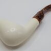 MBSD Meerschaum Bent Billiard Block Meerschaum Tobacco Pipe, High Grade, 9mm Filter [SOLD OUT] - Image 15