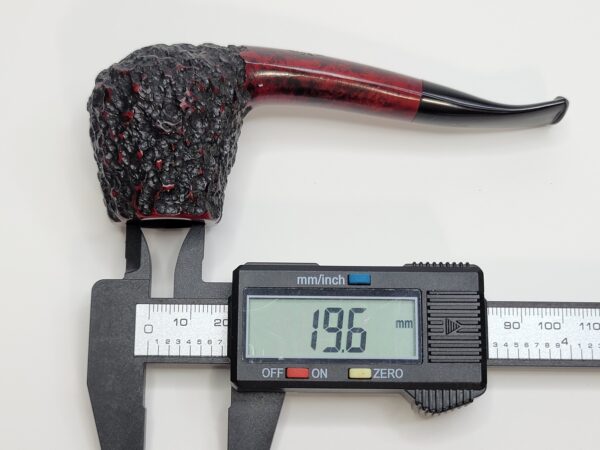 Nording Partially Rusticated Bent Brandy Estate Briar Tobacco Pipe, Denmark [SOLD OUT] - Image 13