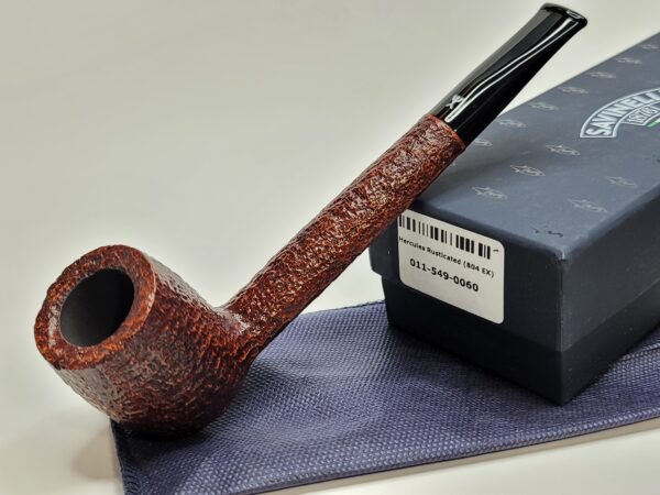 Savinelli Hercules 804 EX Rusticated Canadian Briar Pipe [SOLD OUT] - Image 7