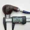 Savinelli Eleganza Rusticated 320 KS, 6mm [SOLD OUT] - Image 6