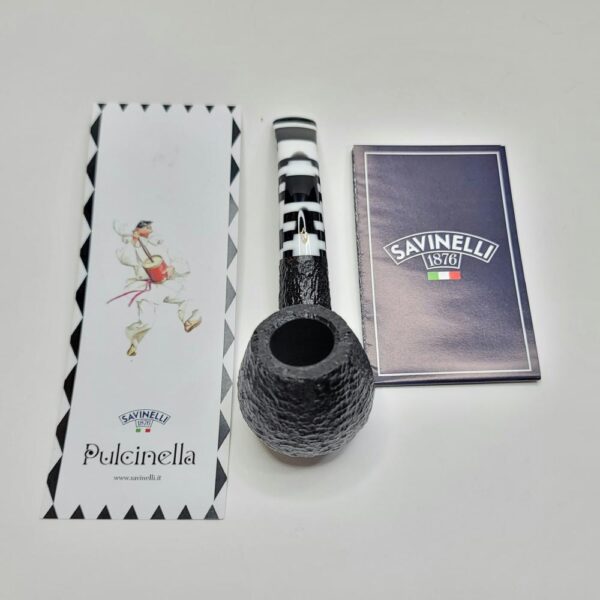 Savinelli Pulcinella 645 KS Rusticated, Unsmoked, 6mm [SOLD OUT] - Image 5
