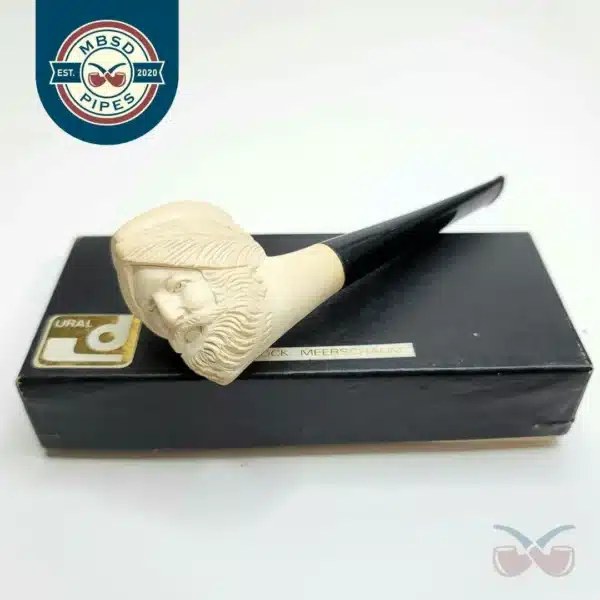 Ural Block Meerschaum Sultan Head, w/ Box
