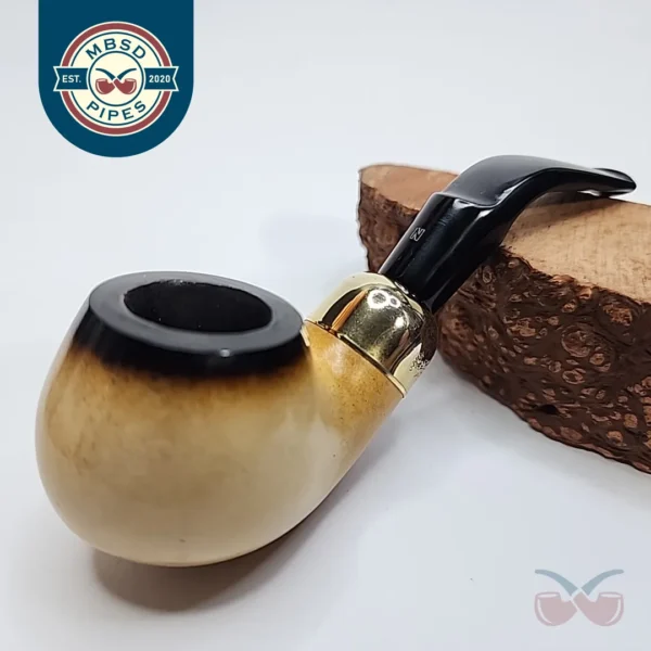 Nording Millennuim of Tynwald Block Meerschaum Pipe [SOLD OUT]