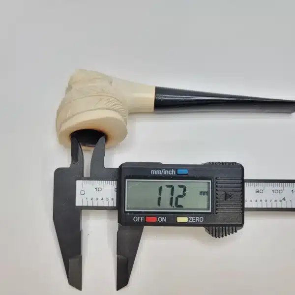 Ural Block Meerschaum Sultan Head, w/ Box - Image 9