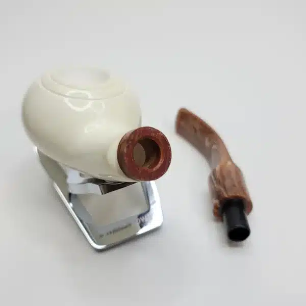 MBSD Meerschaum Deluxe Bent Tomato, 9mm Filter [SOLD OUT] - Image 10