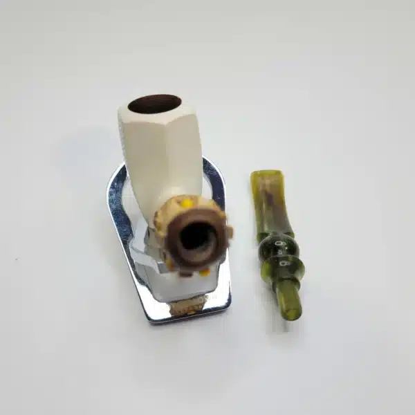 MBSD Meerschaum Bamboo Panel Block Meerschaum Pipe [SOLD OUT] - Image 13