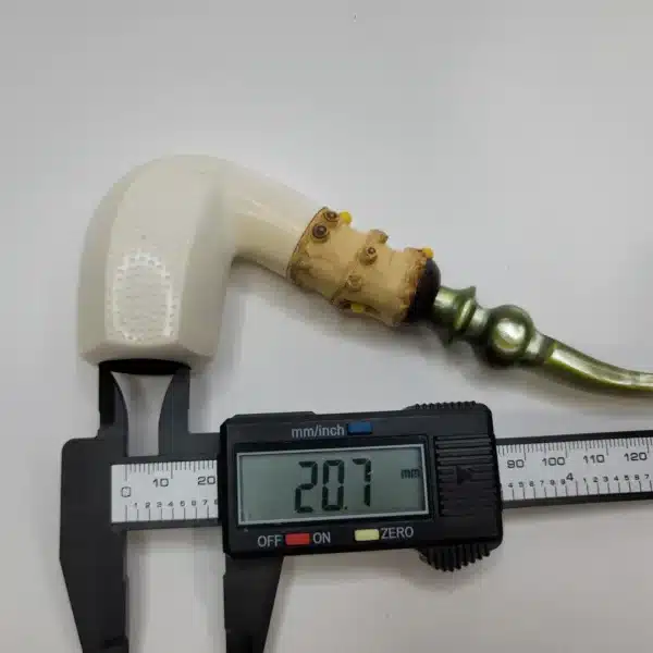 MBSD Meerschaum Bamboo Panel Block Meerschaum Pipe [SOLD OUT] - Image 11