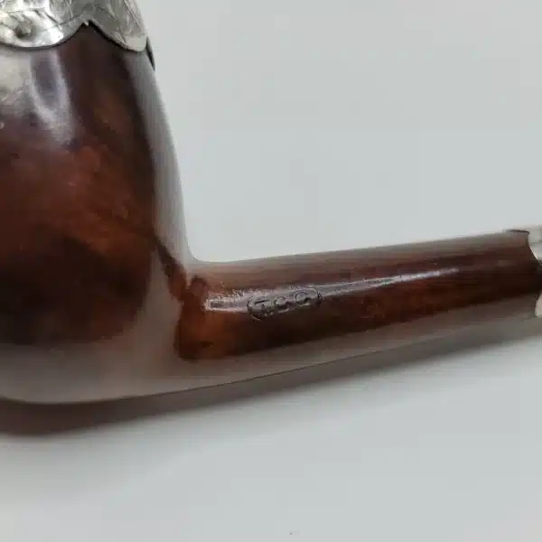 Antique 1900 T.C.G. Straight Billiard, Hallmarked Sterling Silver [SOLD OUT] - Image 5