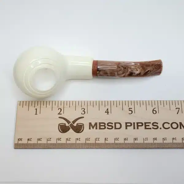 MBSD Meerschaum Deluxe Bent Tomato, 9mm Filter [SOLD OUT] - Image 13