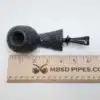 Bennie Joe Pipes Rusticated Tomato Briar Pipe, Ebonite [SOLD OUT] - Image 11