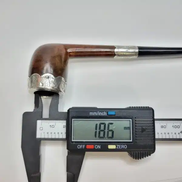 Antique 1900 T.C.G. Straight Billiard, Hallmarked Sterling Silver [SOLD OUT] - Image 16
