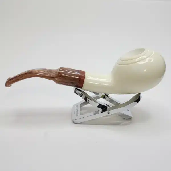 MBSD Meerschaum Deluxe Bent Tomato, 9mm Filter [SOLD OUT] - Image 4