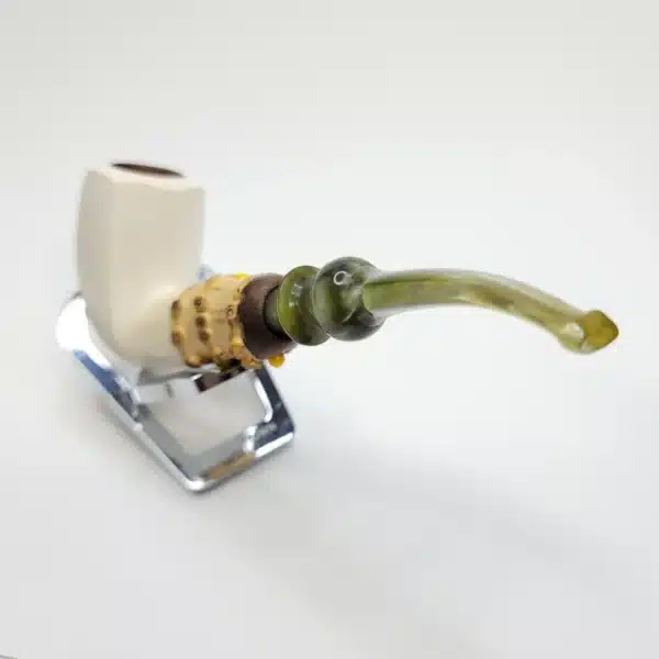 MBSD Meerschaum Bamboo Panel Block Meerschaum Pipe [SOLD OUT] - Image 6