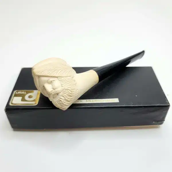 Ural Block Meerschaum Sultan Head, w/ Box - Image 11