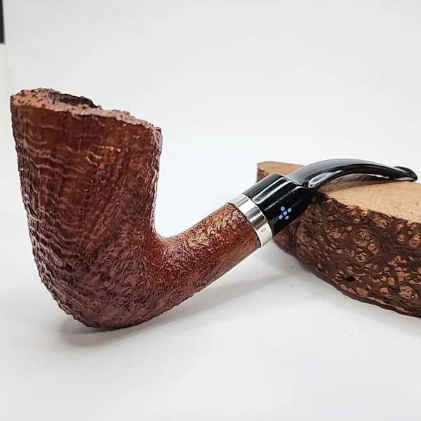 Sasieni 5Dot Sandblasted Freehand, Estate [SOLD OUT] - Image 9