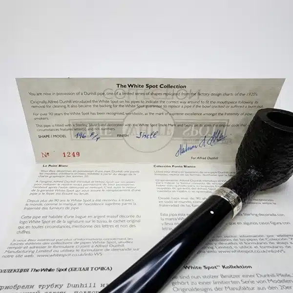 Dunhill "The White Spot Collection" 196 (f/t) Group 4 (#1249) [SOLD OUT] - Image 11