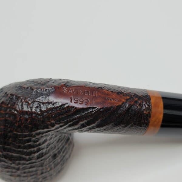 Savinelli Collection 1999 Sandblasted (6mm) Tobacco Pipe [SOLD OUT] - Image 8