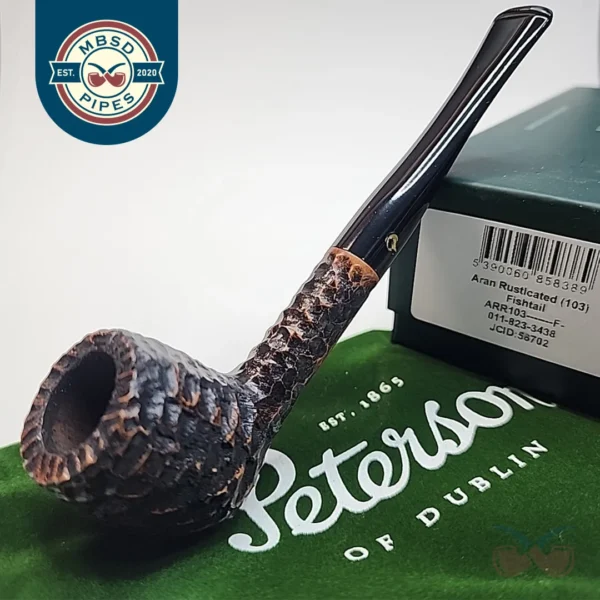 Peterson Aran 103 Rusticated, Fishtail (New) [SOLD OUT]