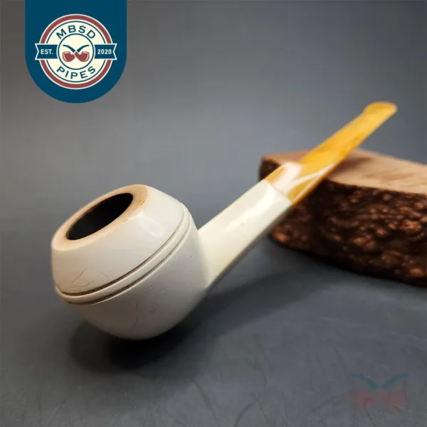 Straight Bulldog Block Meerschaum Pipe [SOLD OUT]