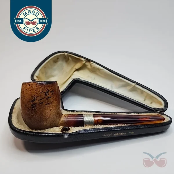 Vintage Block Meerschaum Pipe, Case [SOLD OUT]