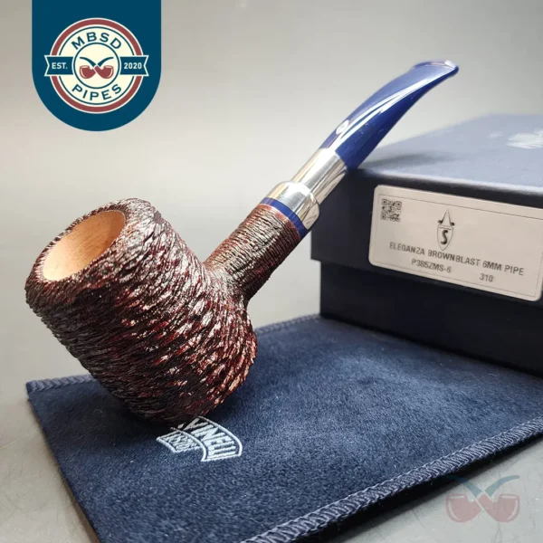 Savinelli Eleganza 310 KS Rusticated Dark Brown, 6mm [SOLD OUT]