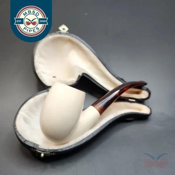 Vintage Bent Egg Block Meerschaum Pipe [SOLD OUT]