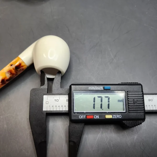 Small MBSD Meerschaum Bent Apple, Unsmoked [SOLD OUT] - Image 3