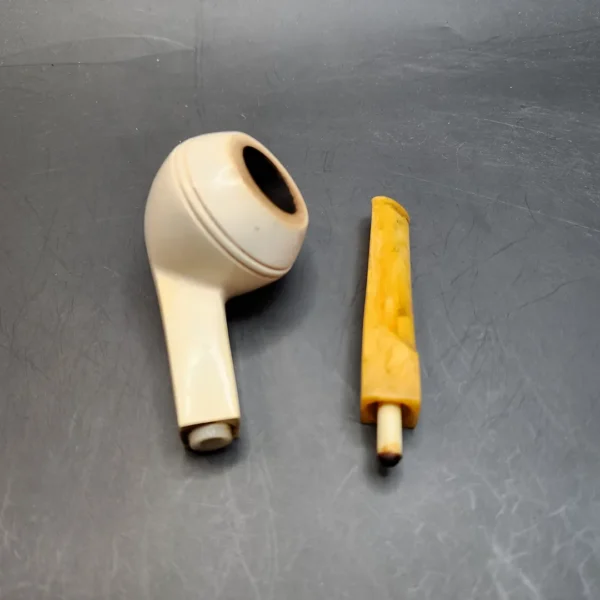 Straight Bulldog Block Meerschaum Pipe [SOLD OUT] - Image 3
