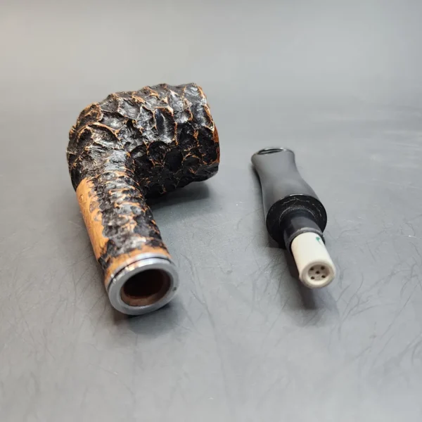 Peterson Dublin Filter Rusticated 106, Fishtail, 9mm [SOLD OUT] - Image 11