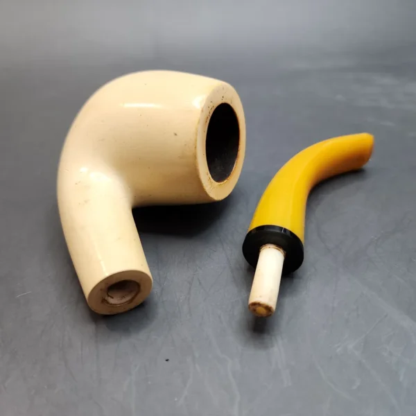 Vintage Block Meerschaum, Bent Apple, Estate [SOLD OUT] - Image 11