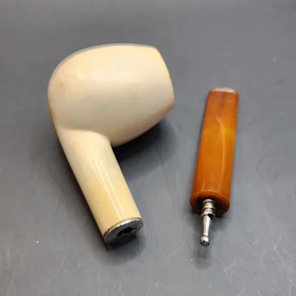 Vintage Straight Apple Meerschaum Pipe [SOLD OUT] - Image 10