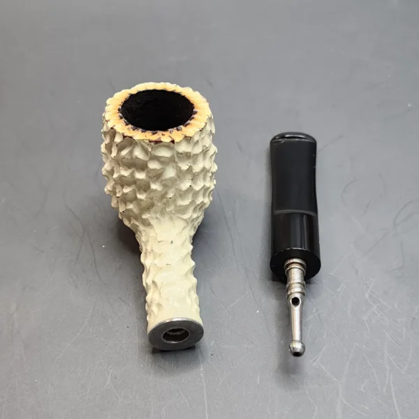 1960s Kaywoodie Coral White Briar Pipe [SOLD OUT] - Image 3