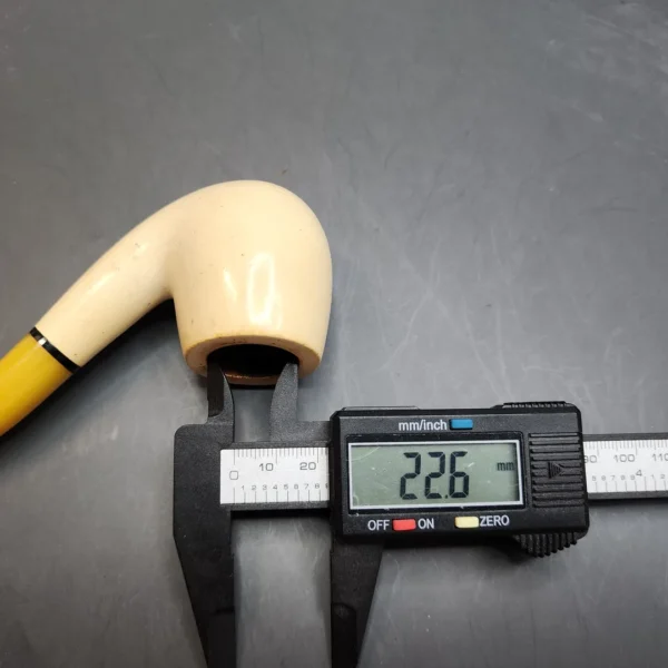 Vintage Block Meerschaum, Bent Apple, Estate [SOLD OUT] - Image 9