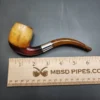 Antique Block Meerschaum Bent Billiard Pipe [SOLD OUT] - Image 13