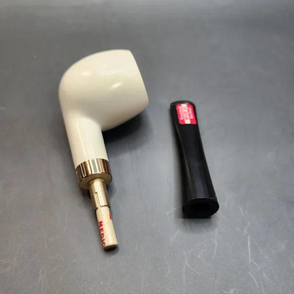 Vintage Medico Block Meerschaum Pipe, Unsmoked [SOLD OUT] - Image 16