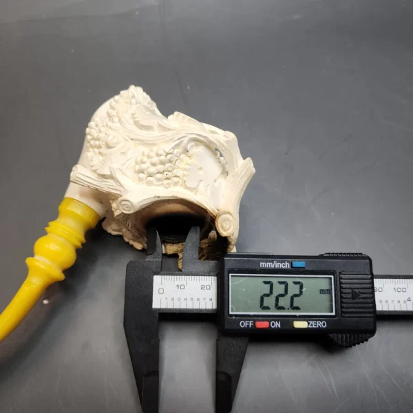 Vintage Bacchus Block Meerschaum Pipe [SOLD OUT] - Image 9