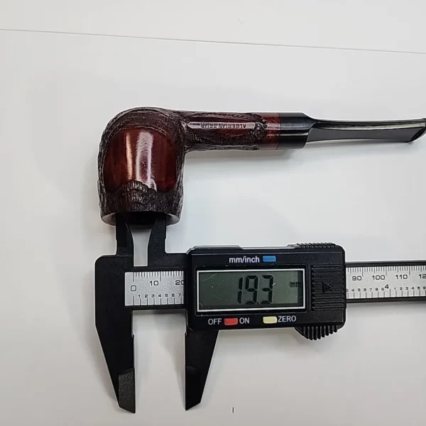 Antique Walnut Briar Pipe, Saddle Stem [SOLD OUT] - Image 4