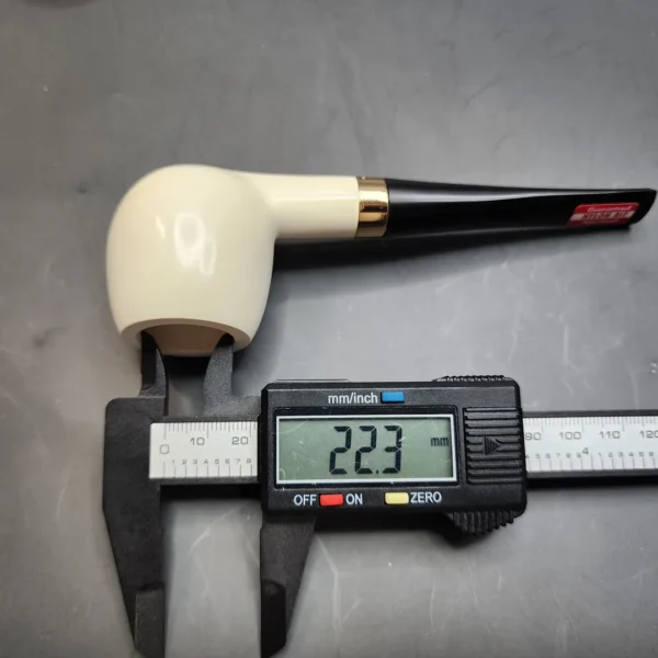 Vintage Medico Block Meerschaum Pipe, Unsmoked [SOLD OUT] - Image 15