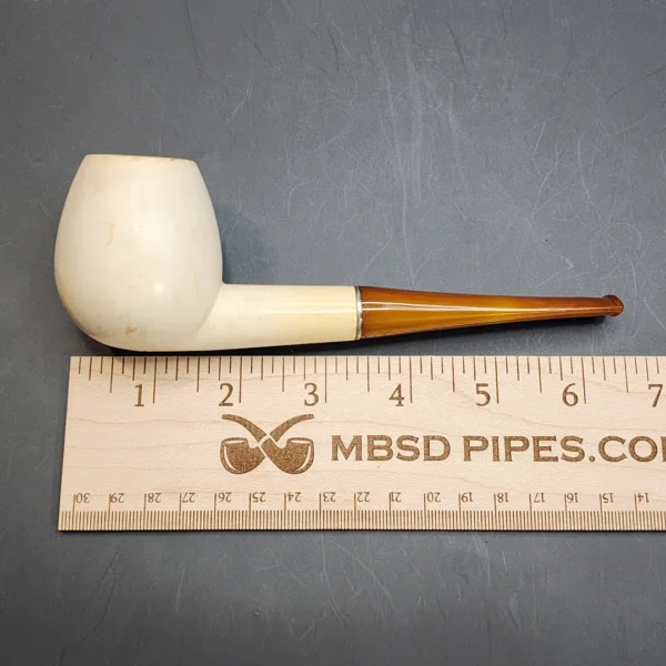 Vintage Straight Apple Meerschaum Pipe [SOLD OUT] - Image 12