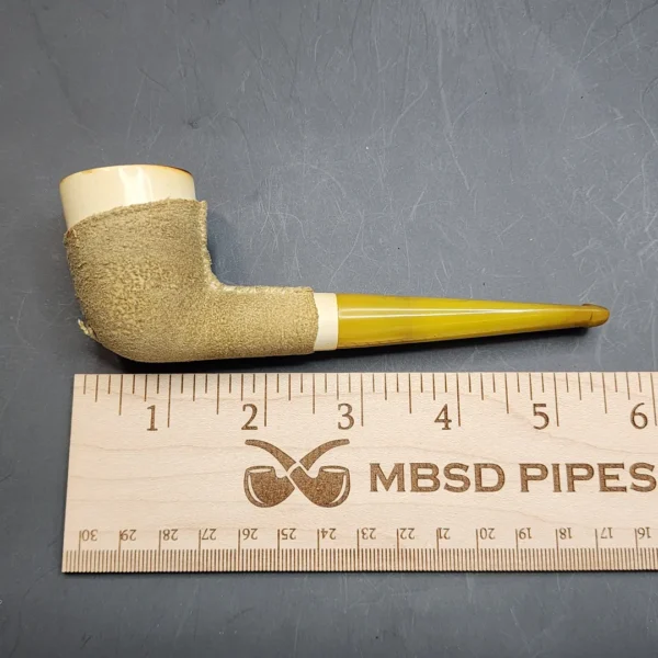 Vintage Sheep Skin Wrapped Block Meerschaum Pipe [SOLD OUT] - Image 11