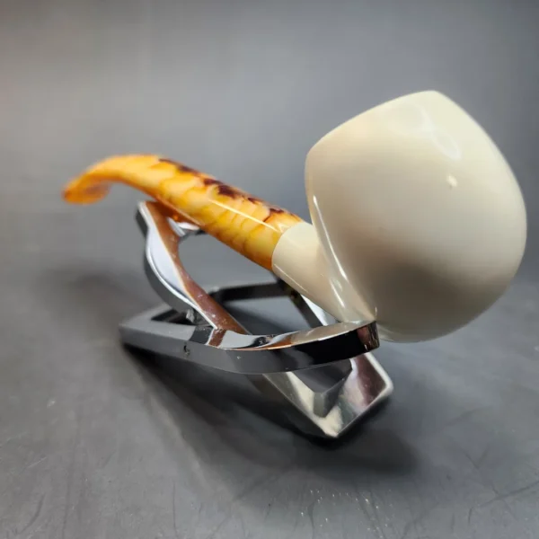 Small MBSD Meerschaum Bent Apple, Unsmoked [SOLD OUT] - Image 6