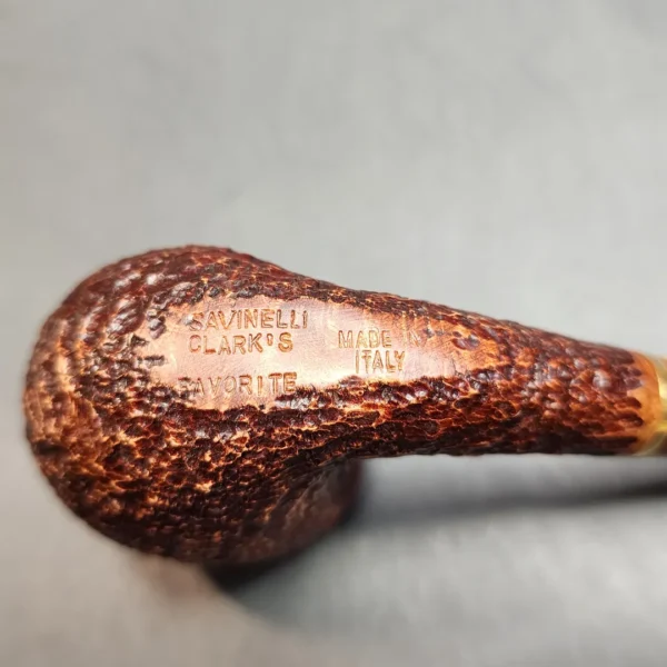 Savinelli Clark's Favorite Sandblast, 6mm [SOLD OUT] - Image 5