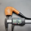 Savinelli University First Pipe, Natural Billiard, Unsmoked, 6mm [SOLD OUT] - Image 11