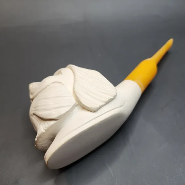 Vintage Hunting Dog Block Meerschaum Pipe [SOLD OUT] - Image 3