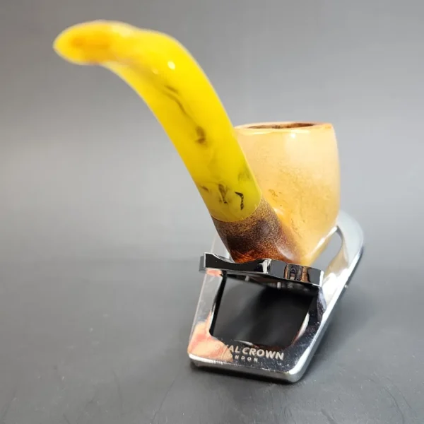 Wilh. Jorgensen & Co. Block Meerschaum Pipe, Case, Denmark [SOLD OUT] - Image 3