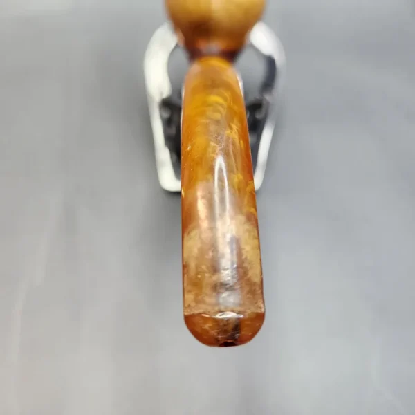 Antique Block Meerschaum Bent Billiard Pipe [SOLD OUT] - Image 5
