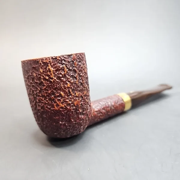 Savinelli Polo 412 KS, Sandblast, 6mm (NOS) [SOLD OUT] - Image 4