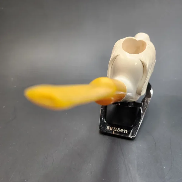 Vintage Hunting Dog Block Meerschaum Pipe [SOLD OUT] - Image 4