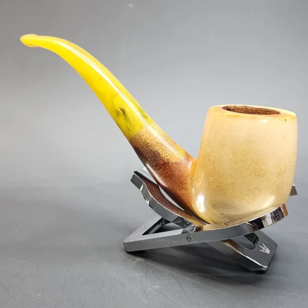 Wilh. Jorgensen & Co. Block Meerschaum Pipe, Case, Denmark [SOLD OUT] - Image 4